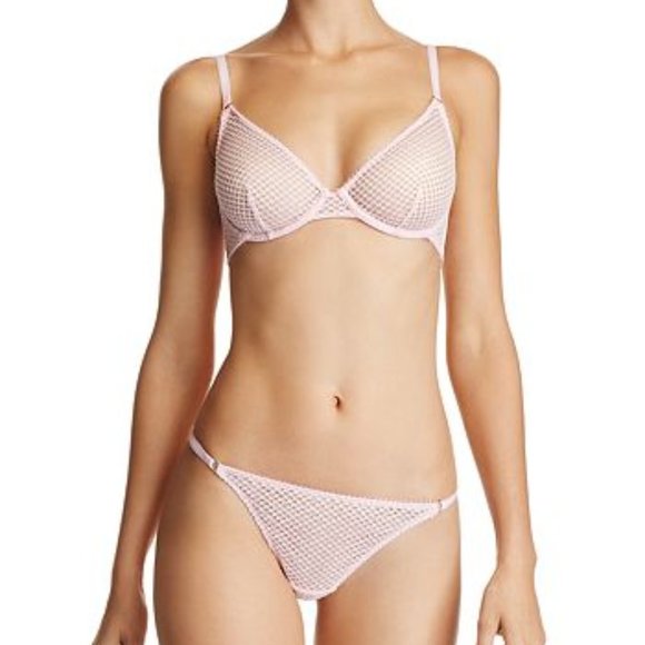 NWT L’Agent by AP Addie Mesh Lace G-String Thong - Picture 10 of 10